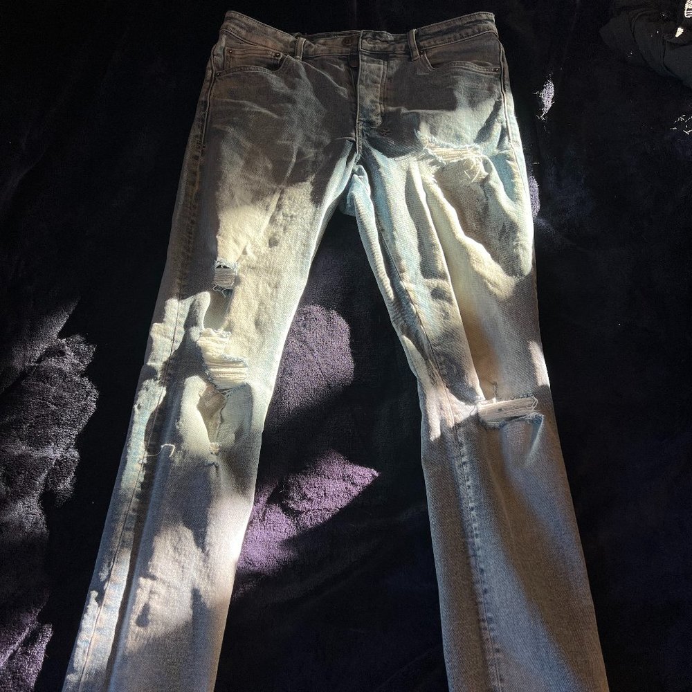 KSUBI CHITCH Slim fit Jeans - Blue distressed